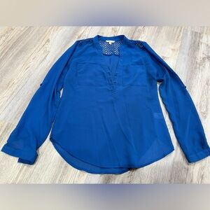 Candie's Vibrant Blue Blouse